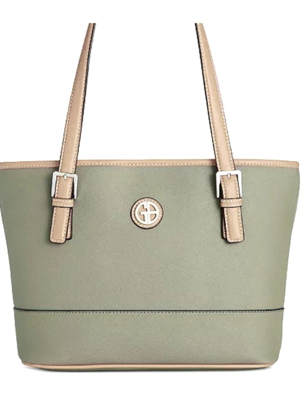 NWT Giani Bernini Saffiano Tote Deep Moss